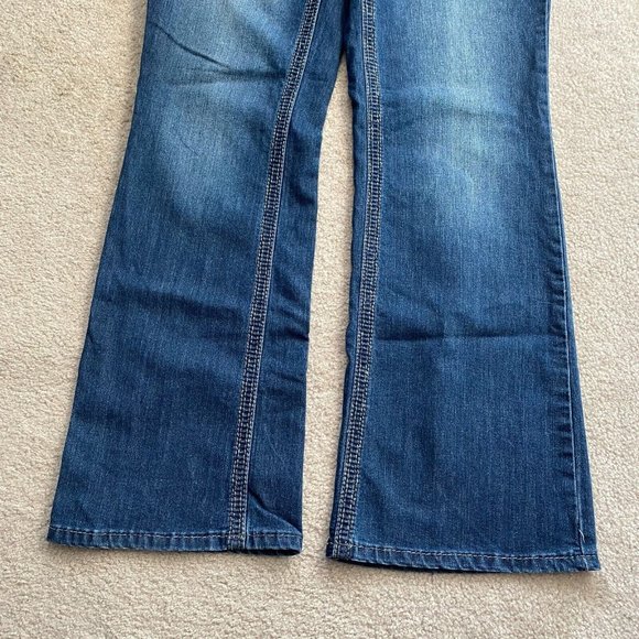 Maurices Juniors 15 / 16 Reg Denim Boot Bootcut Jeans Actual W 36.5 x I 31 3/4 - Picture 4 of 12